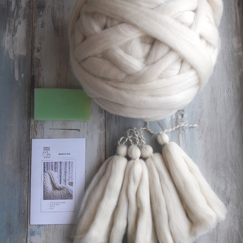 Kitt tejido manta xxl