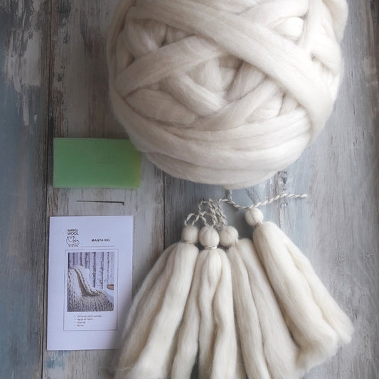 Kitt tejido manta xxl